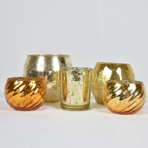 Golden-Tealights-and-Candle