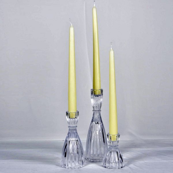 Set-of-3-glass-candle-stick