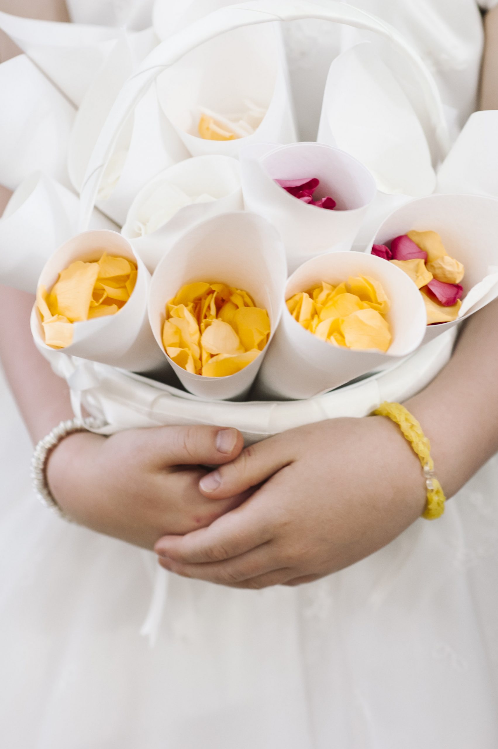Each personalized Petal cone with Petals